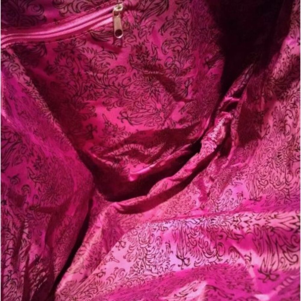 Disney Designer Villains Large Sequin Tote Bag Ursula Evil Queen of Hearts HTF - Picture 5 of 5